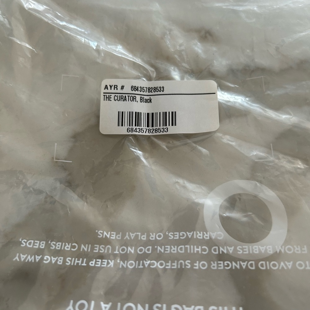 AYR Navy Ribbed Tank Top - Picture 6 of 8